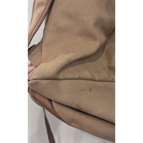 Vintage LL Bean Maine Leather And Cotton Canvas Rucksack main image 10